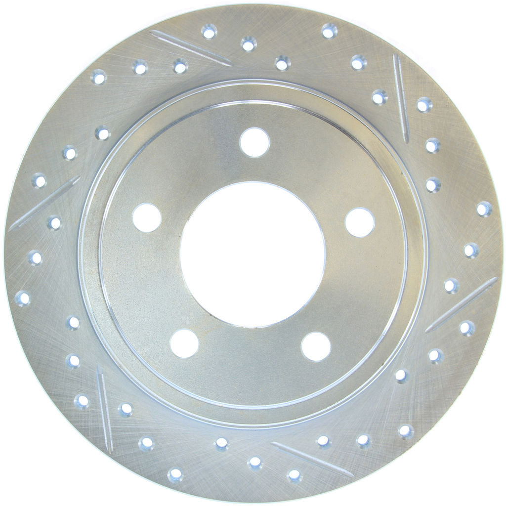 Select Sport Drilled and Slotted Brake Rotor