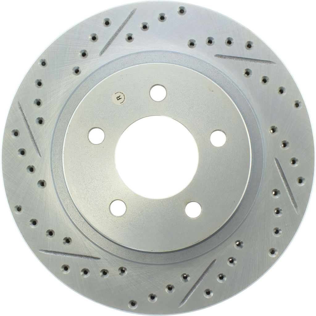 Select Sport Drilled and Slotted Brake Rotor