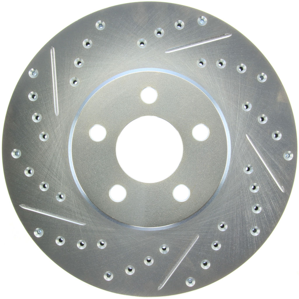Select Sport Drilled and Slotted Brake Rotor