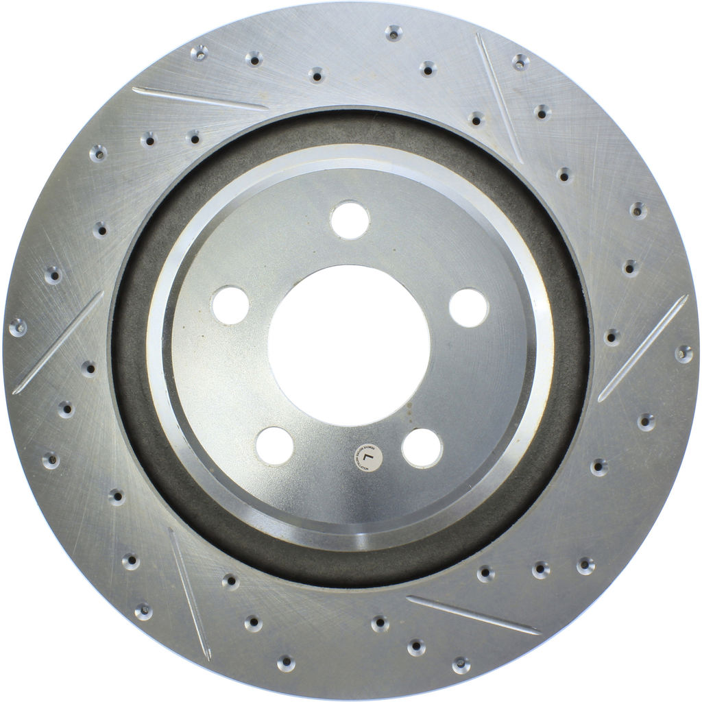 Select Sport Drilled and Slotted Brake Rotor