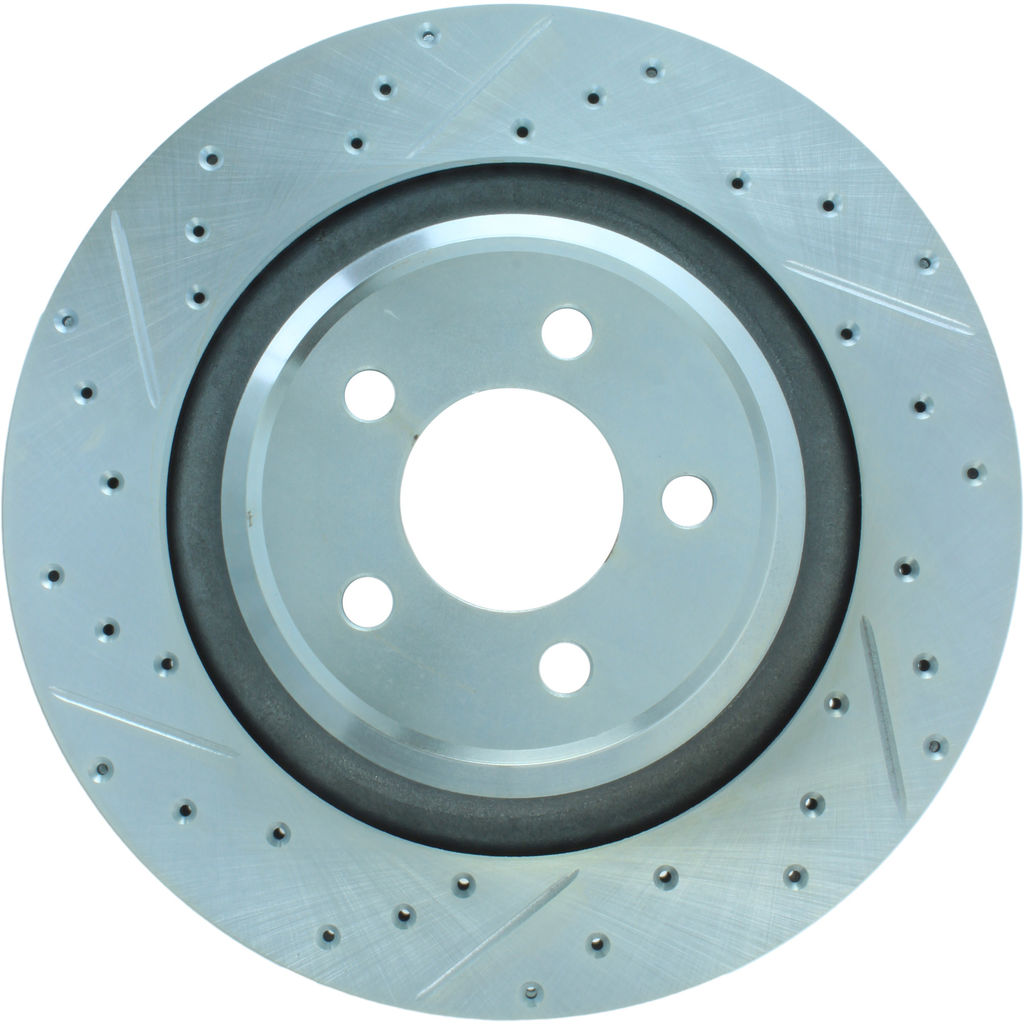 Select Sport Drilled and Slotted Brake Rotor