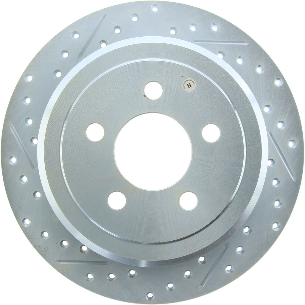 Select Sport Drilled and Slotted Brake Rotor
