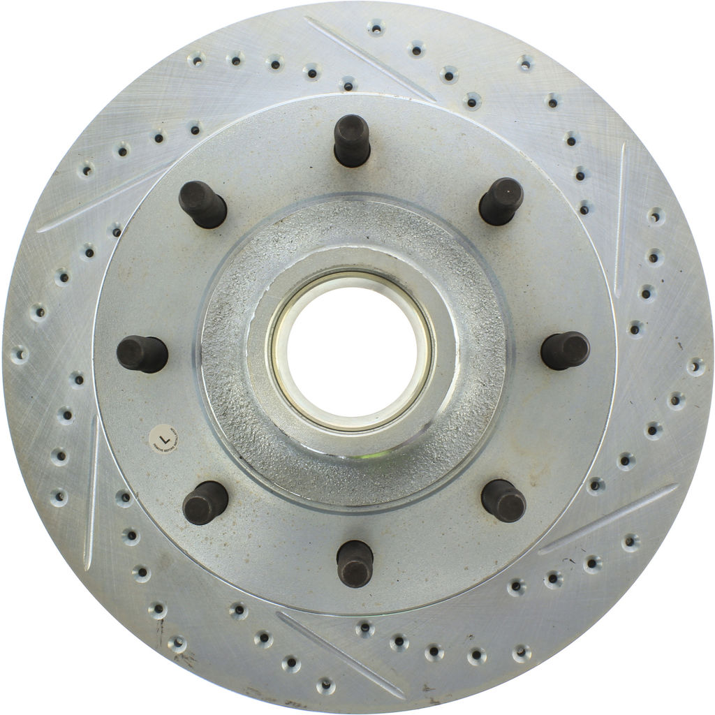 Select Sport Drilled and Slotted Brake Rotor