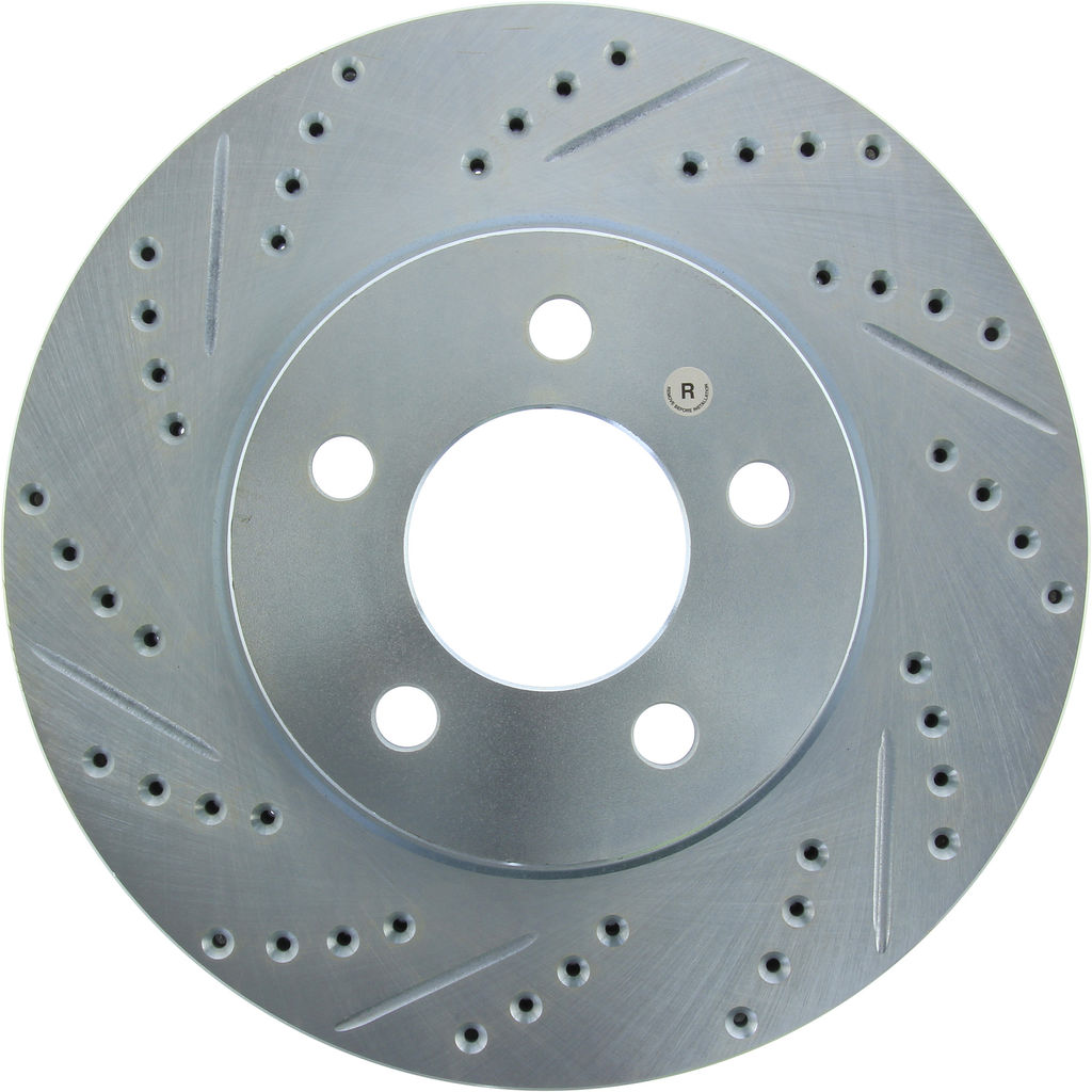 Select Sport Drilled and Slotted Brake Rotor