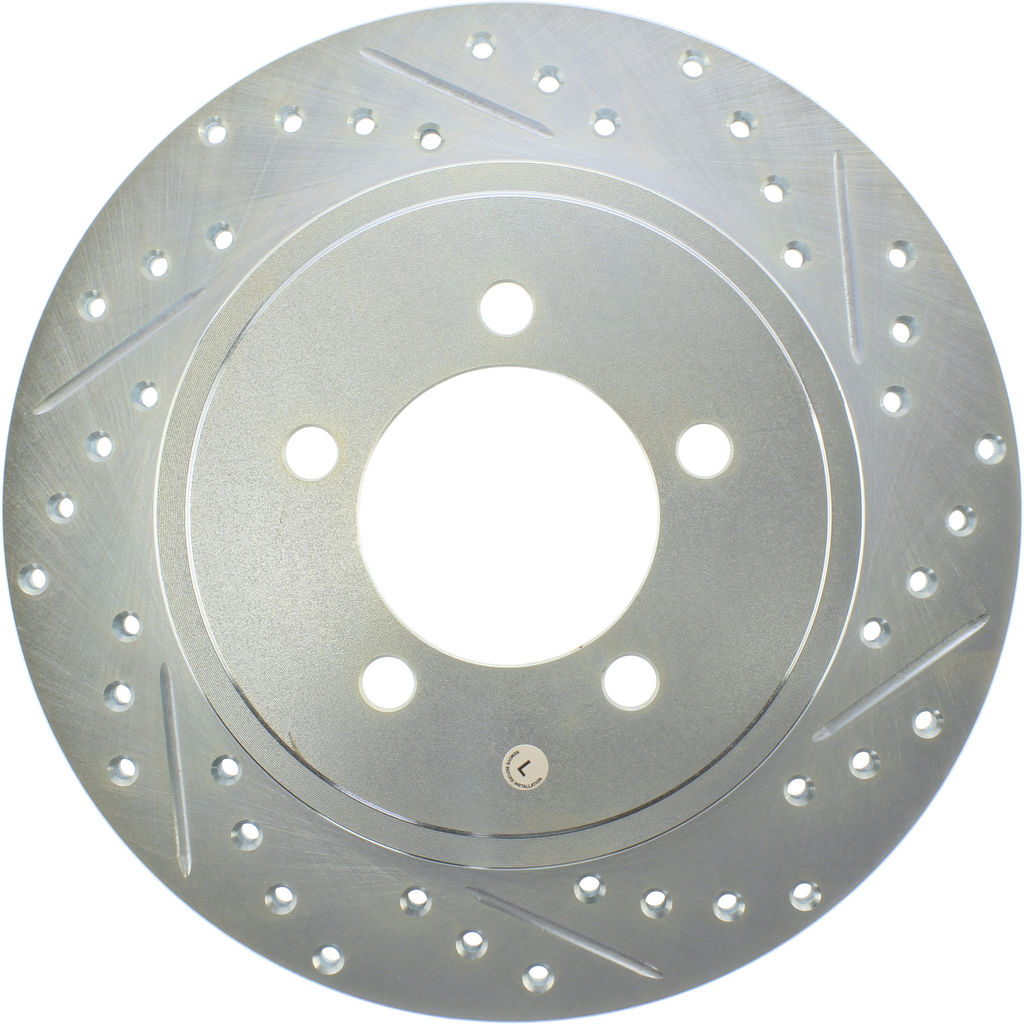 Select Sport Drilled and Slotted Brake Rotor
