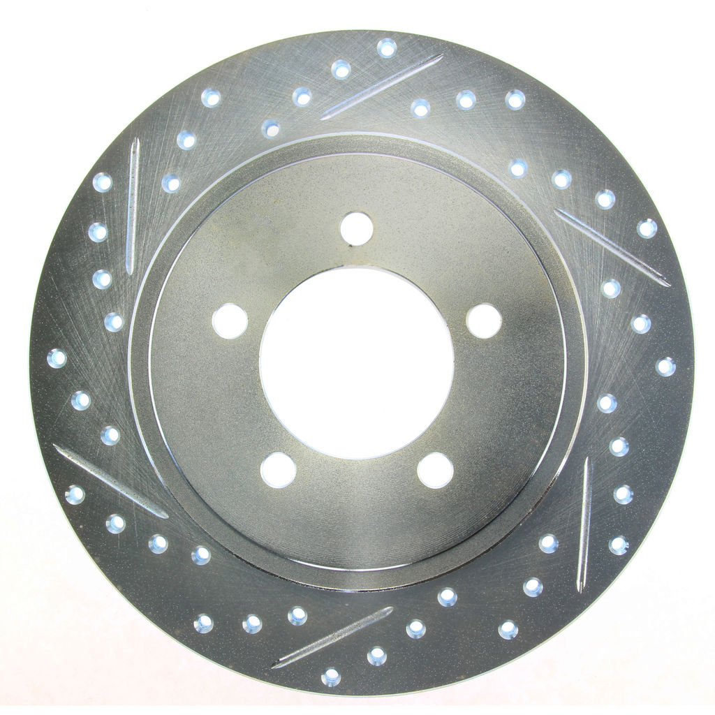 Select Sport Drilled and Slotted Brake Rotor