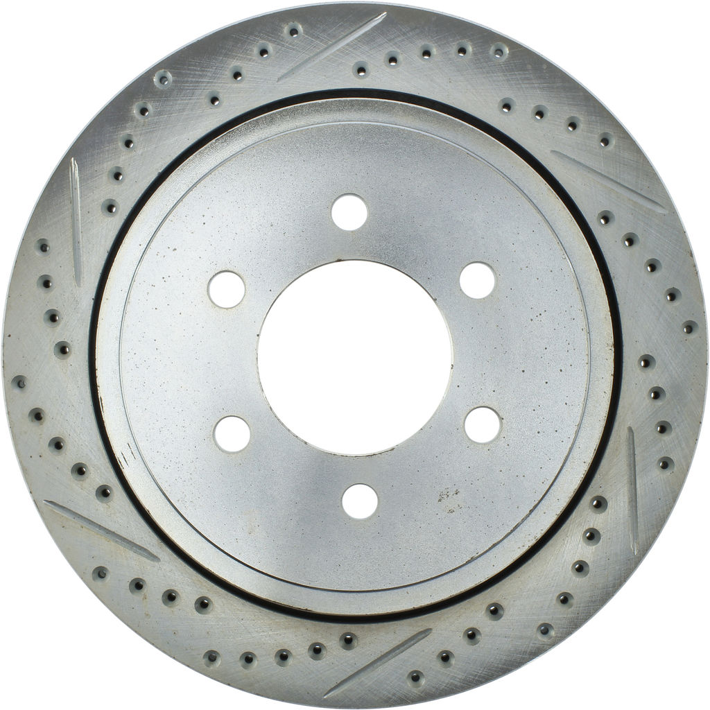 Select Sport Drilled and Slotted Brake Rotor