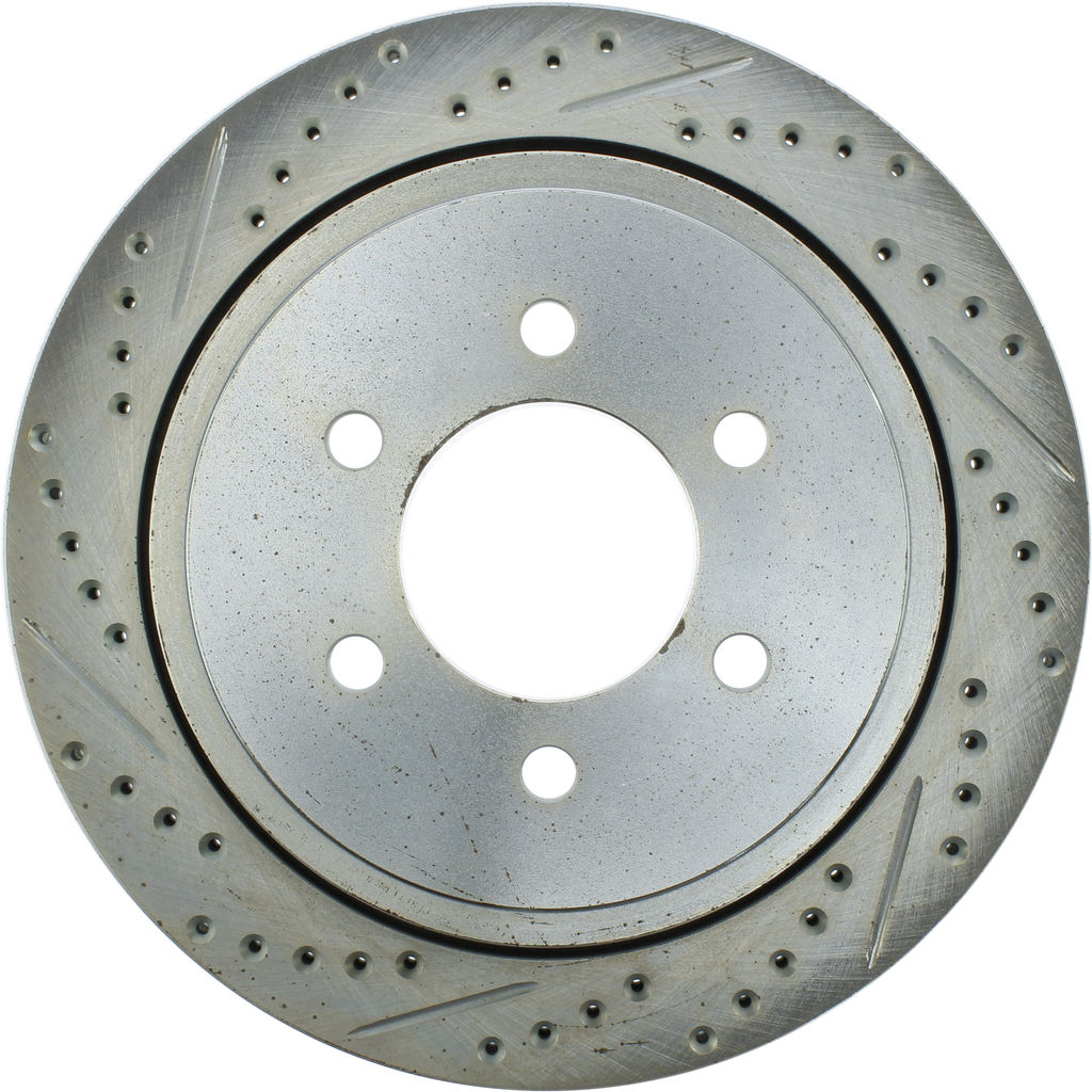 Select Sport Drilled and Slotted Brake Rotor