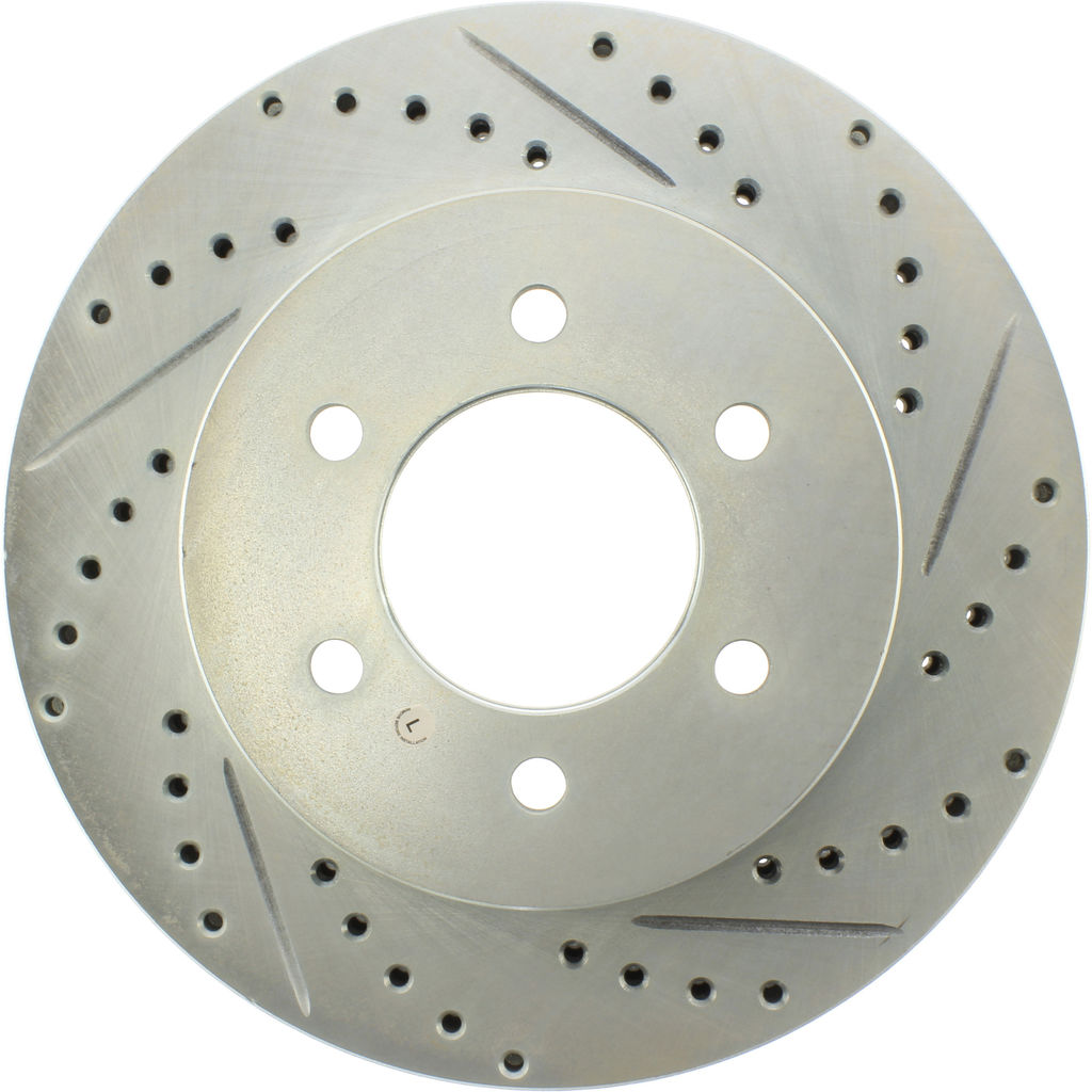Select Sport Drilled and Slotted Brake Rotor