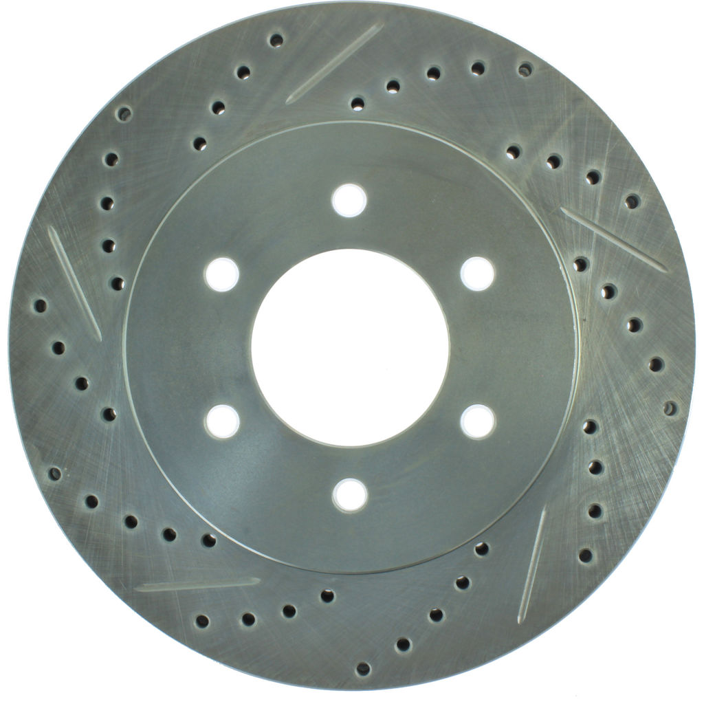 Select Sport Drilled and Slotted Brake Rotor