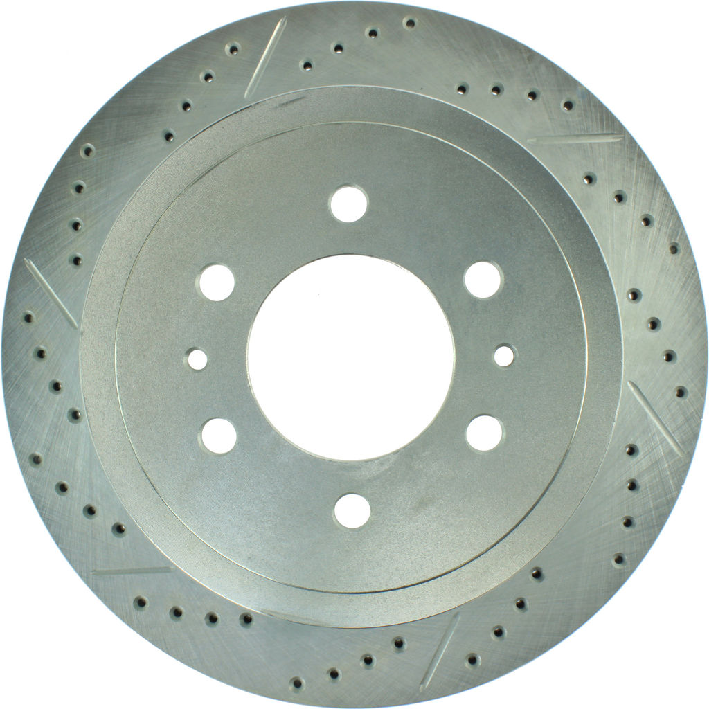 Select Sport Drilled and Slotted Brake Rotor