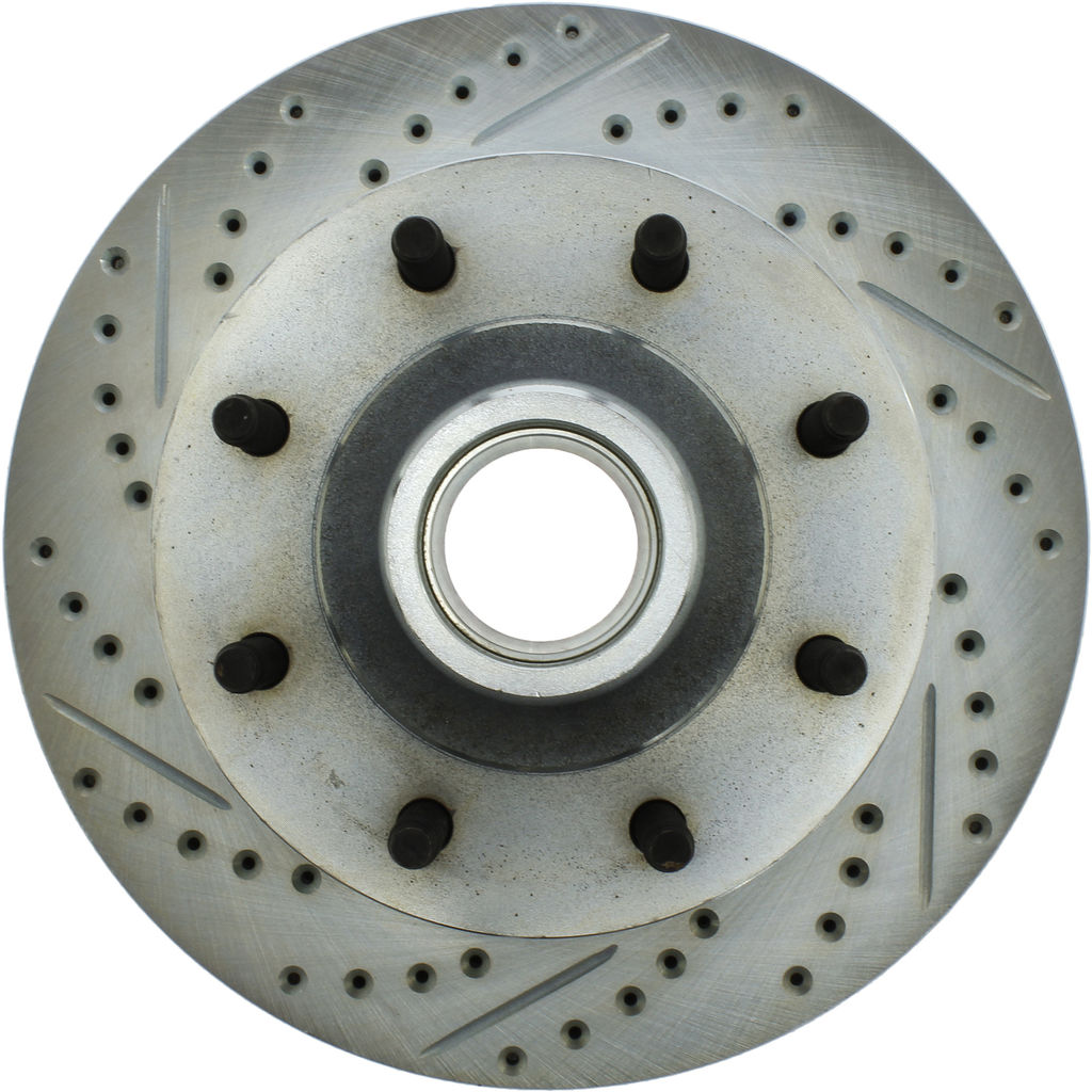 Select Sport Drilled and Slotted Brake Rotor