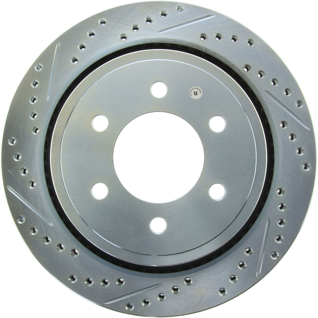Select Sport Drilled and Slotted Brake Rotor