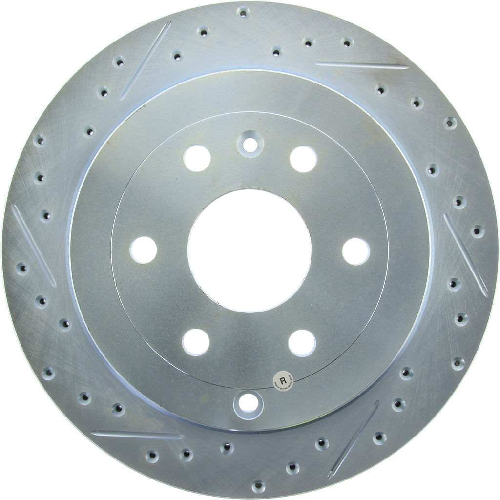 Select Sport Drilled and Slotted Brake Rotor