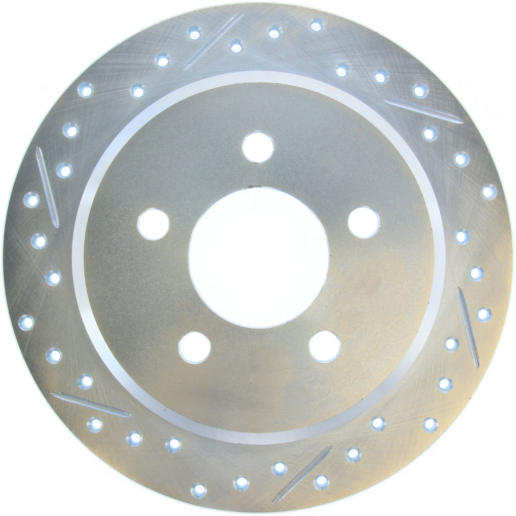 Stoptech 227.67032R - Select Sport Drilled and Slotted Brake Rotor