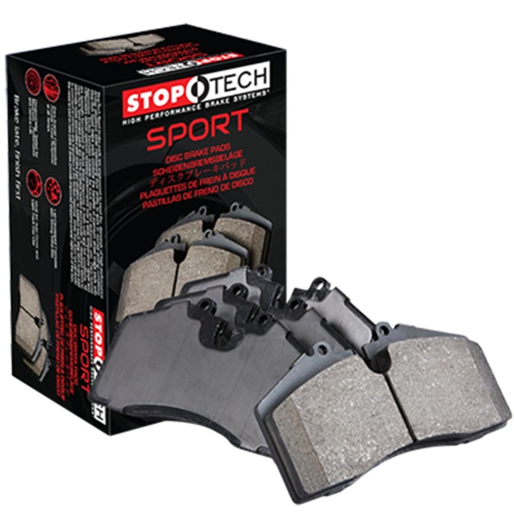 Stoptech 309.03320 - Sport Brake Pads with Shims and Hardware, 2 Wheel Set