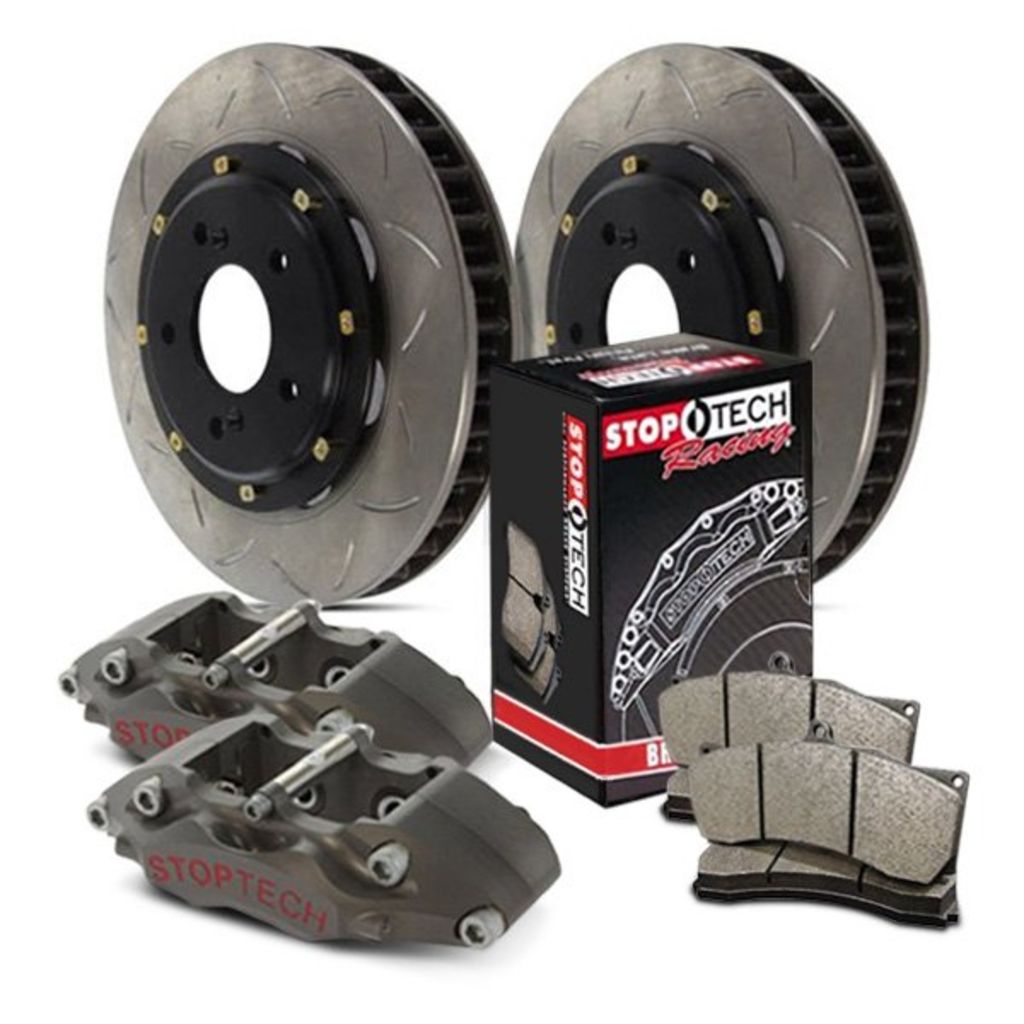 Stoptech 83.148.D900.R7 - Competition Disc Brake Pad and Rotor Kit, 280 x 21 Pillar, Bi-Slotted