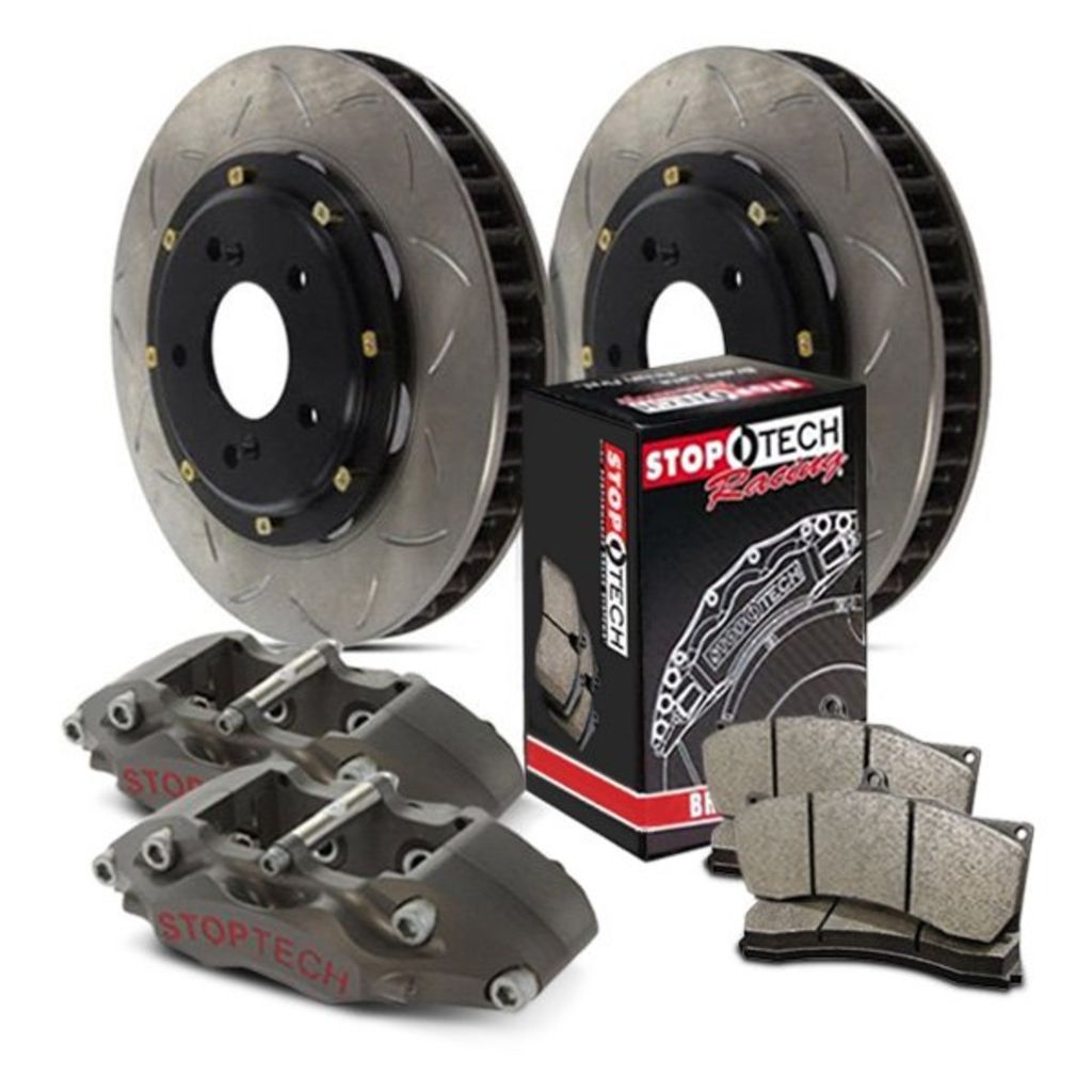 Stoptech 83.548.D900.R7 - Competition Disc Brake Pad and Rotor Kit, 280 x 21 Pillar, Bi-Slotted