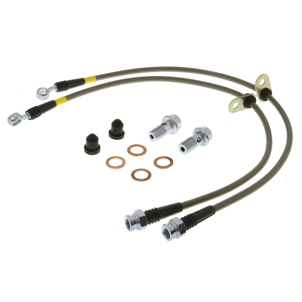 Stoptech 950.03004 - Brake Line Kit, Stainless Steel, 2-Wheel Set