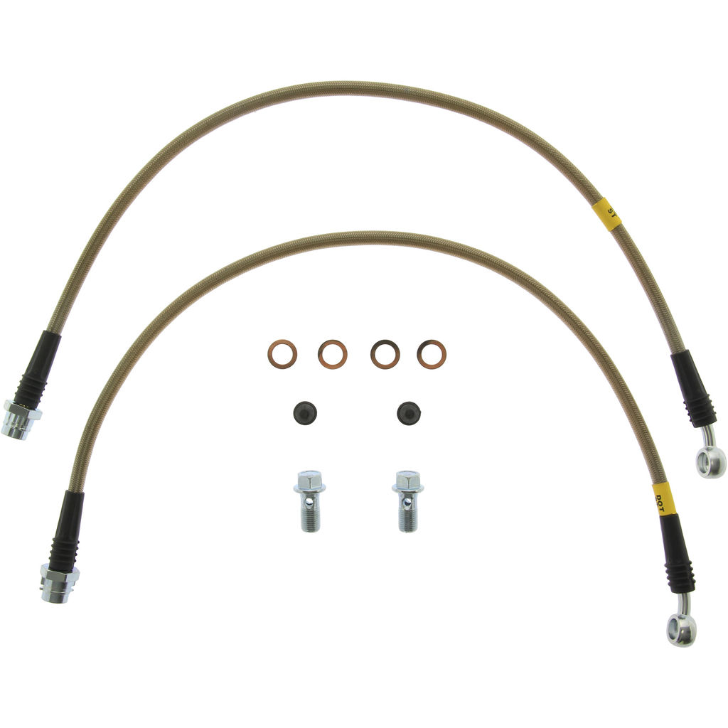 Stoptech 950.33008 - Brake Line Kit, Stainless Steel, 2-Wheel Set