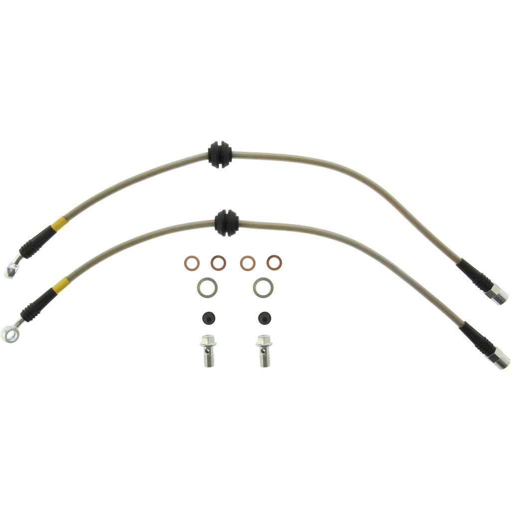 Stoptech 950.33017 - Brake Line Kit, Stainless Steel, 2-Wheel Set