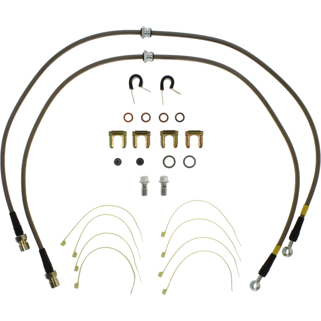Stoptech 950.35007 - Brake Line Kit, Stainless Steel, 2-Wheel Set