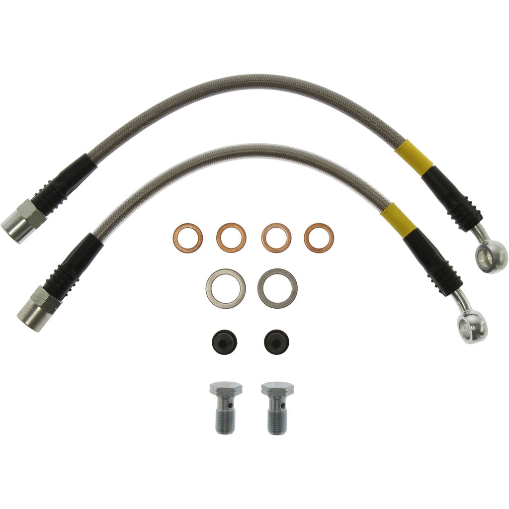 Stoptech 950.35501 - Brake Line Kit, Stainless Steel, 2-Wheel Set