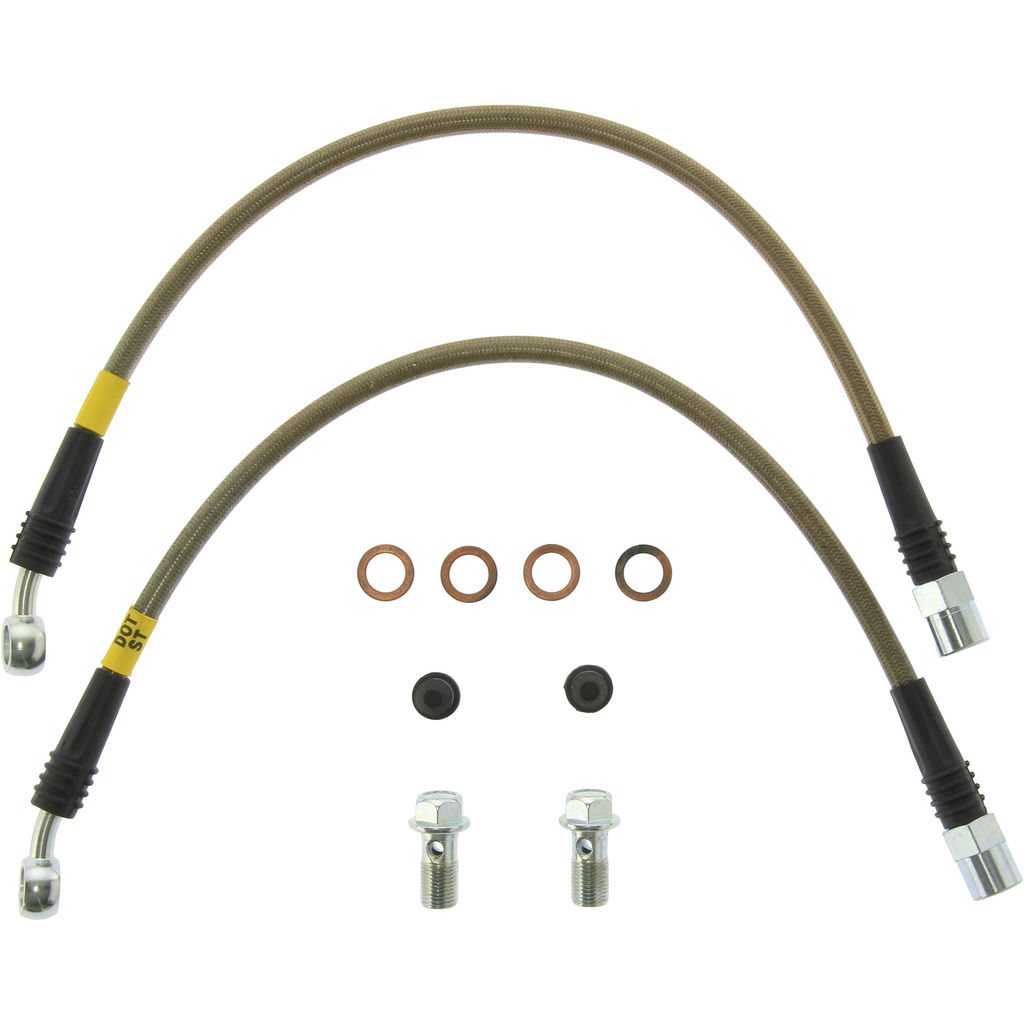 Stoptech 950.35505 - Brake Line Kit, Stainless Steel, 2-Wheel Set