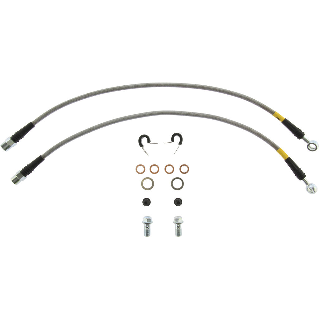 Stoptech 950.37012 - Brake Line Kit, Stainless Steel, 2-Wheel Set