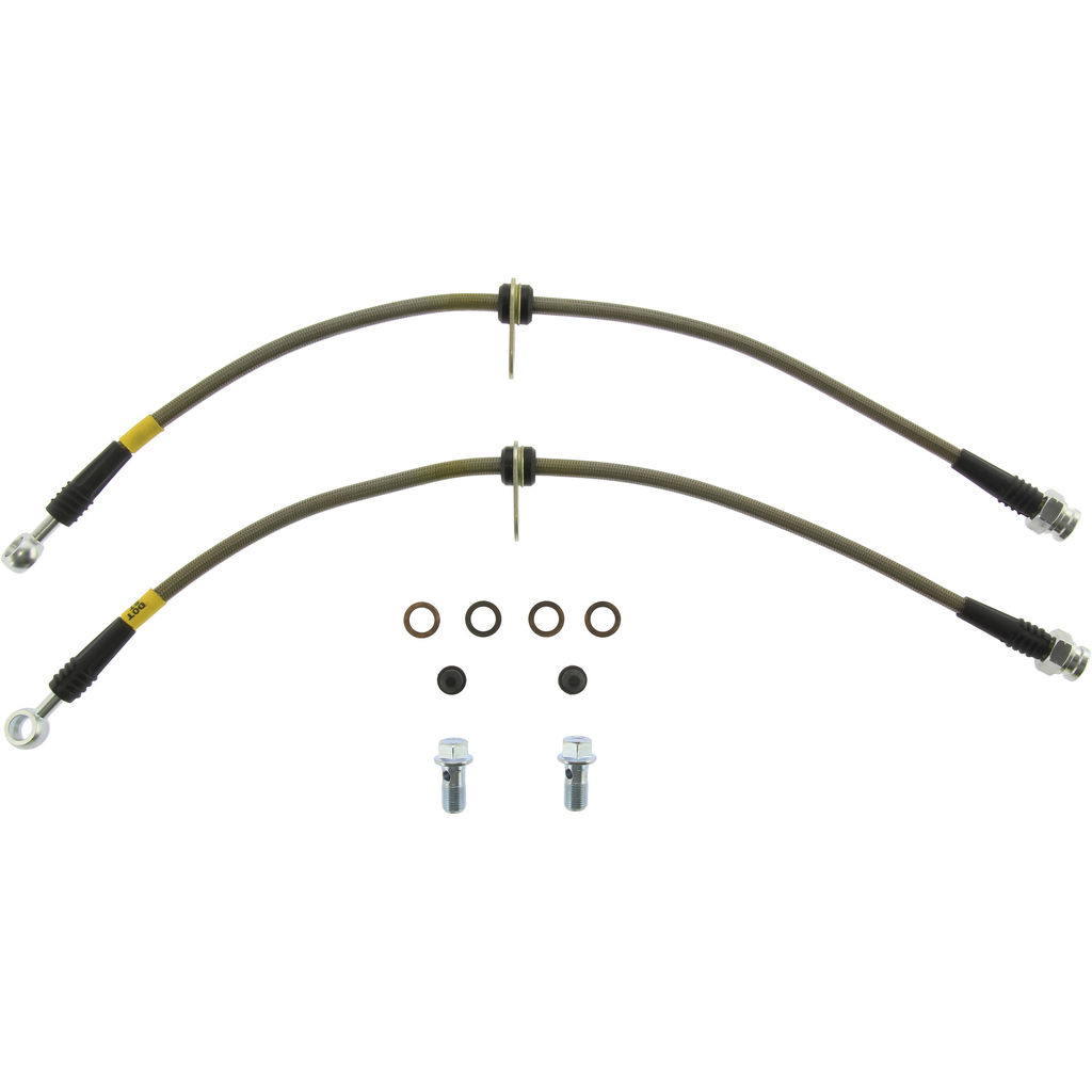 Stoptech 950.40004 - Brake Line Kit, Stainless Steel, 2-Wheel Set
