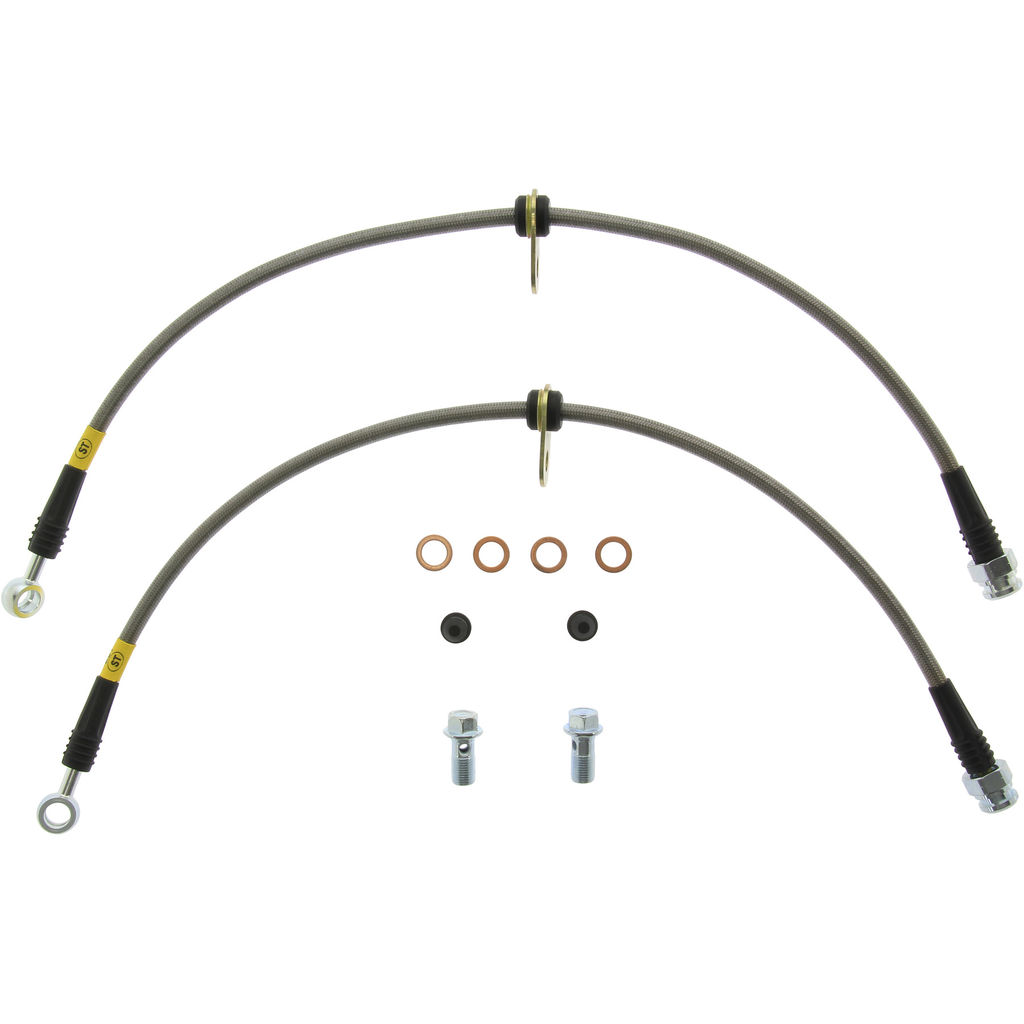 Stoptech 950.40019 - Brake Line Kit, Stainless Steel, 2-Wheel Set