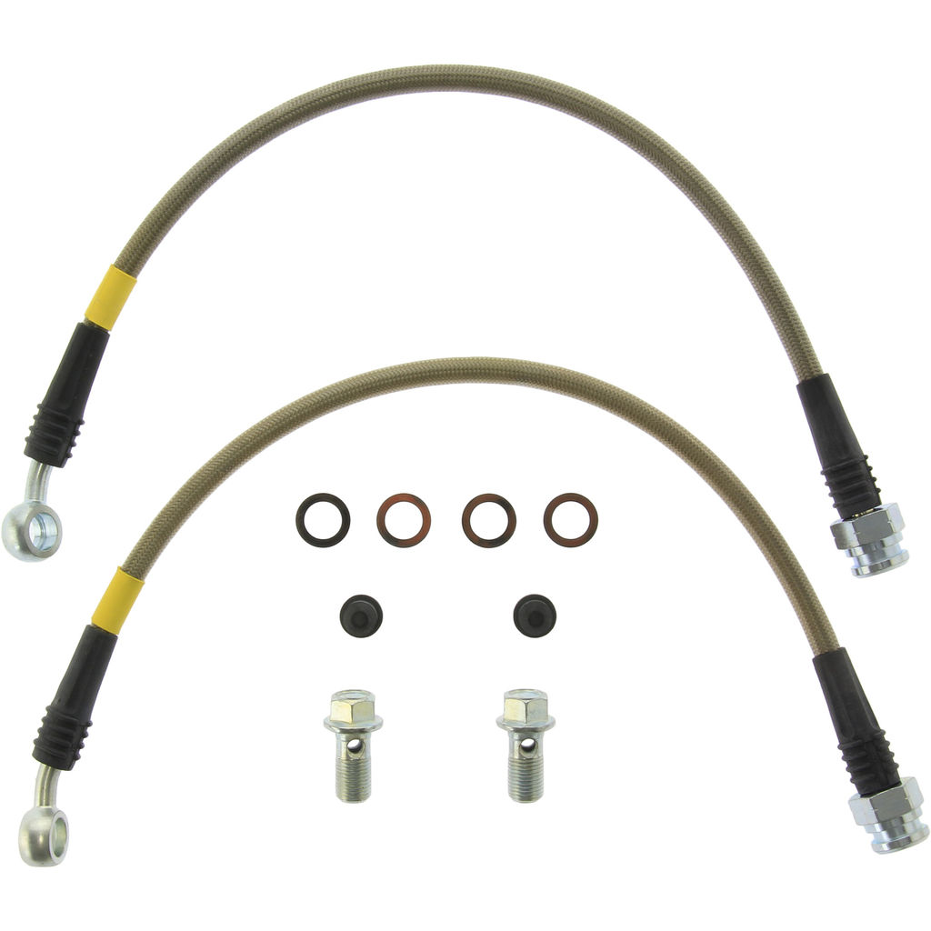 Stoptech 950.40505 - Brake Line Kit, Stainless Steel, 2-Wheel Set