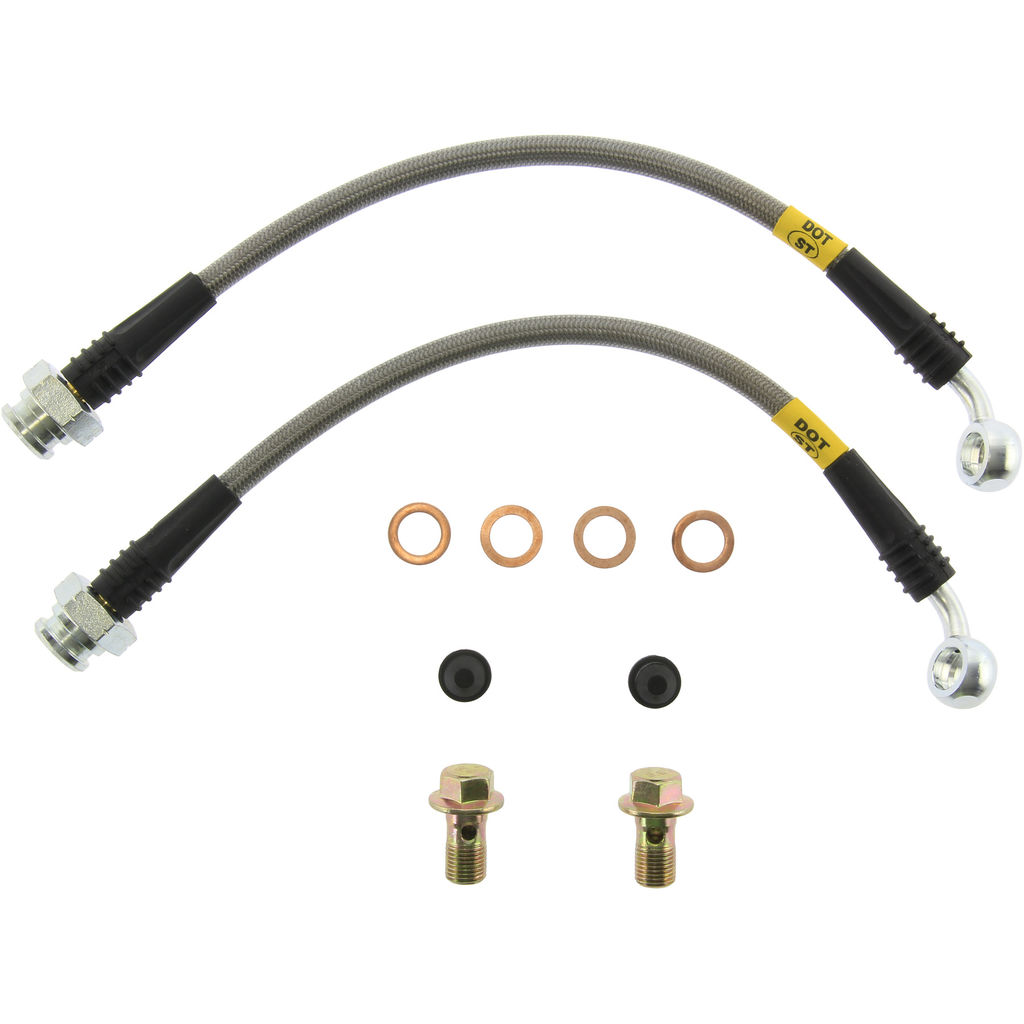Stoptech 950.42501 - Brake Line Kit, Stainless Steel, 2-Wheel Set