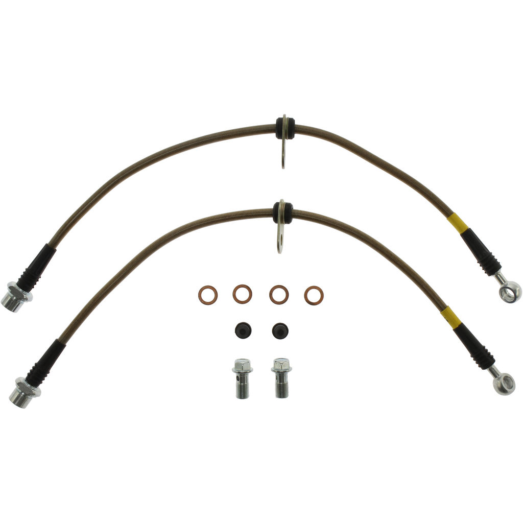 Stoptech 950.44009 - Brake Line Kit, Stainless Steel, 2-Wheel Set