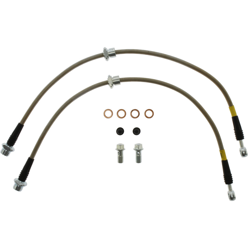 Stoptech 950.44038 - Brake Line Kit, Stainless Steel, 2-Wheel Set