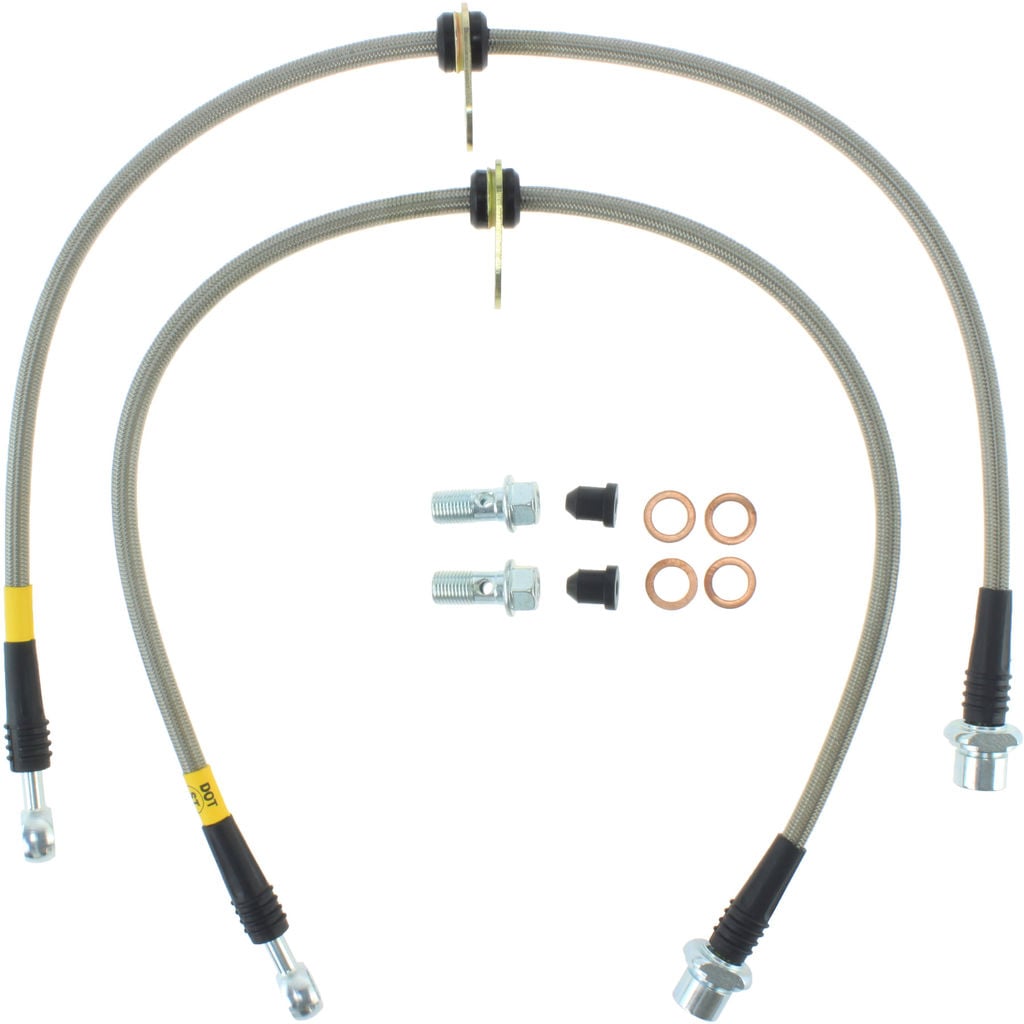 Stoptech 950.44511 - Brake Line Kit, Stainless Steel, 2-Wheel Set