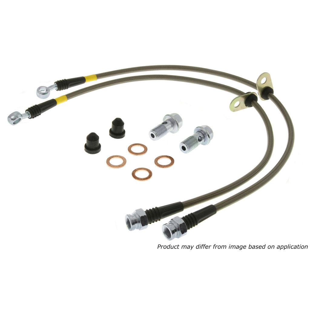 Stoptech 950.45003 - Brake Line Kit, Stainless Steel, 2-Wheel Set