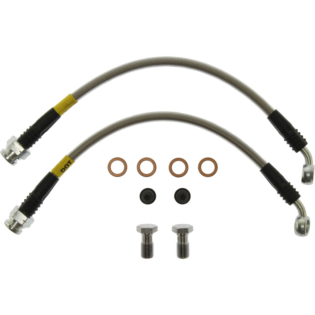 Stoptech 950.45503 - Brake Line Kit, Stainless Steel, 2-Wheel Set