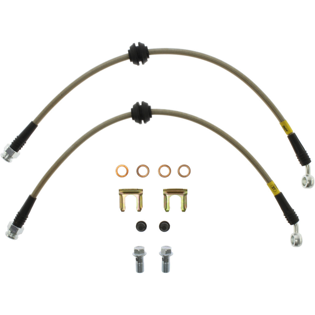 Stoptech 950.61008 - Brake Line Kit, Stainless Steel, 2-Wheel Set