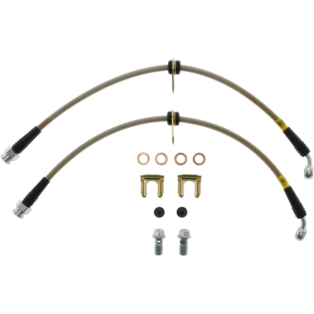 Stoptech 950.61017 - Brake Line Kit, Stainless Steel, 2-Wheel Set
