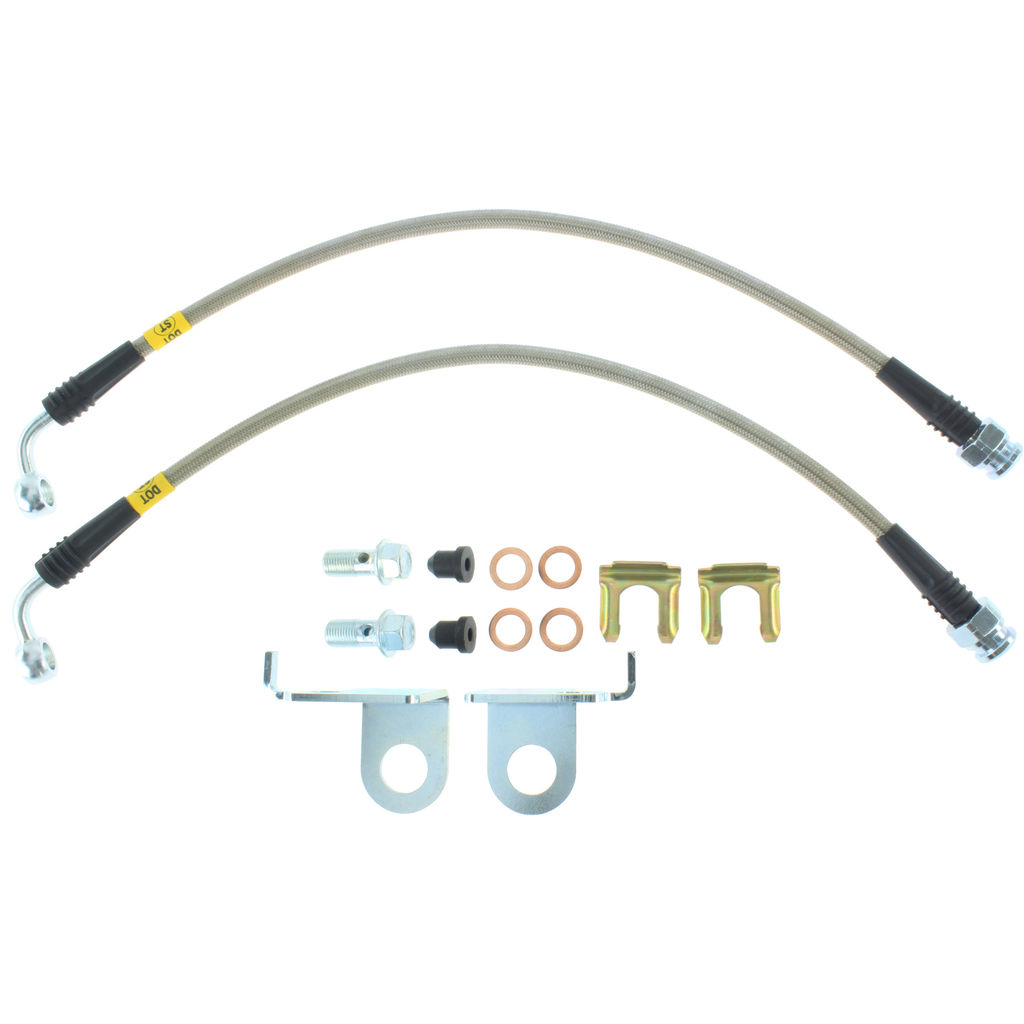 Stoptech 950.61021 - Brake Line Kit, Stainless Steel, 2-Wheel Set