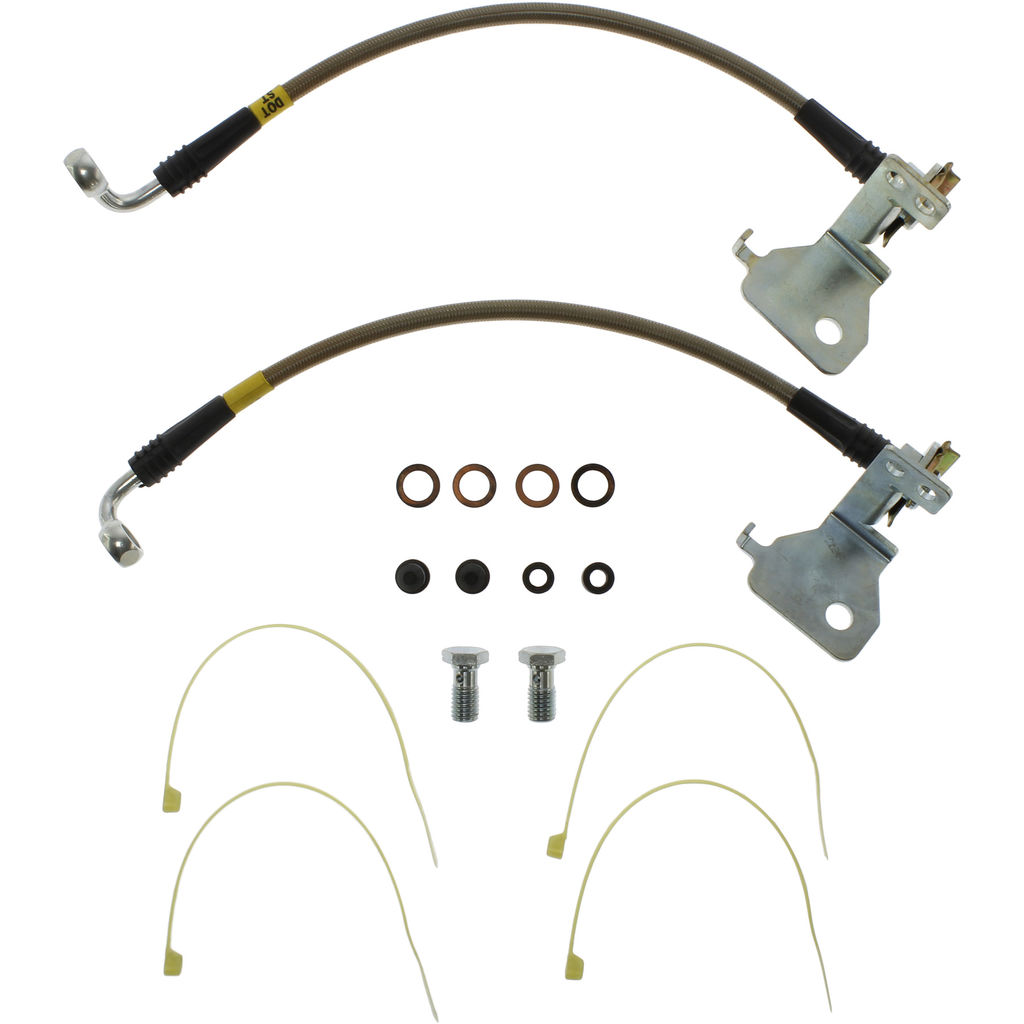 Stoptech 950.61506 - Brake Line Kit, Stainless Steel, 2-Wheel Set