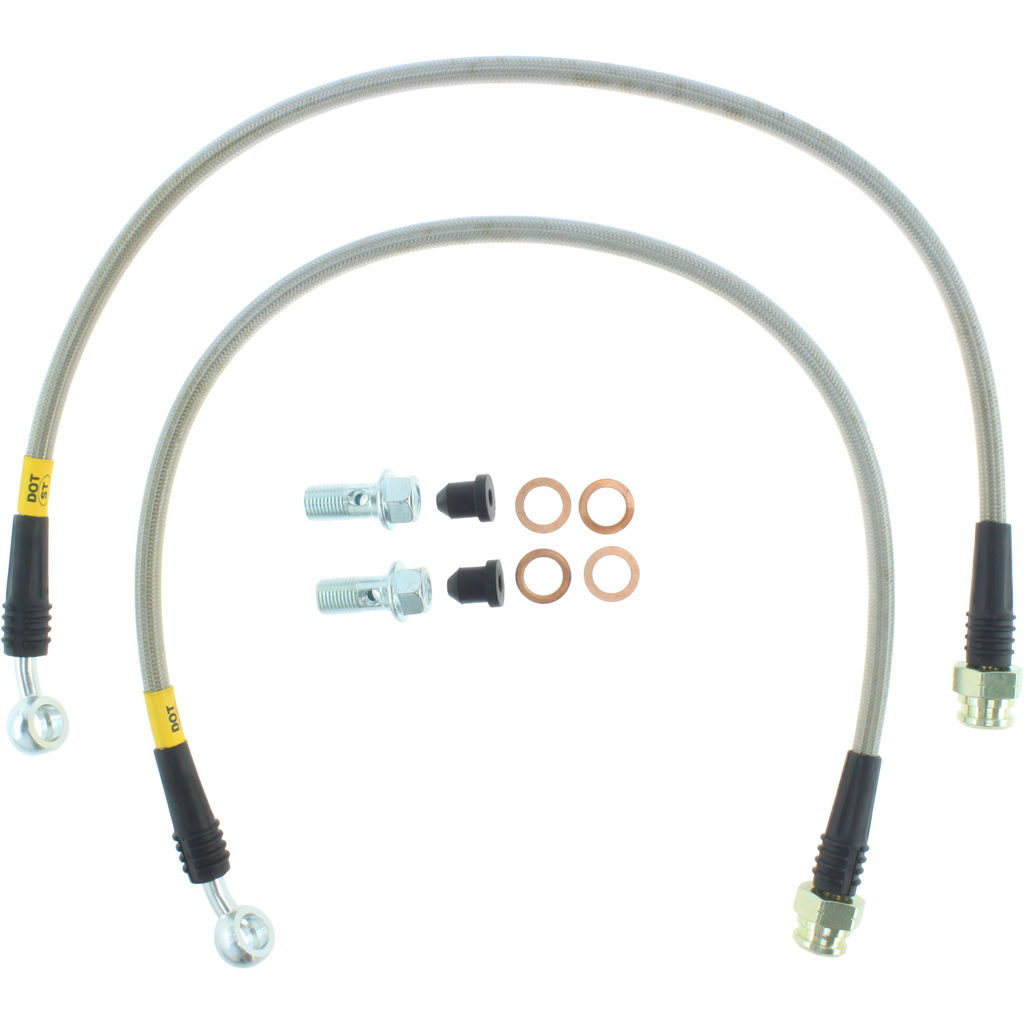 Stoptech 950.62017 - Brake Line Kit, Stainless Steel, 2-Wheel Set