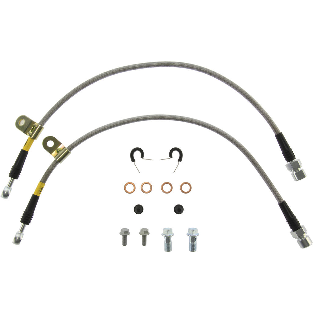 Stoptech 950.63002 - Brake Line Kit, Stainless Steel, 2-Wheel Set