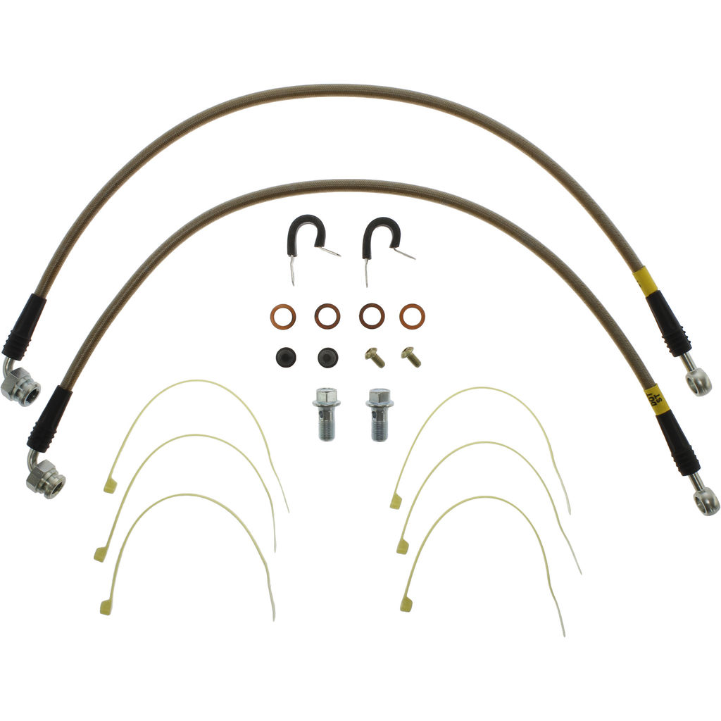 Stoptech 950.65005 - Brake Line Kit, Stainless Steel, 2-Wheel Set