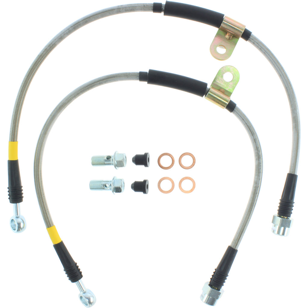 Stoptech 950.66003 - Brake Line Kit, Stainless Steel, 2-Wheel Set