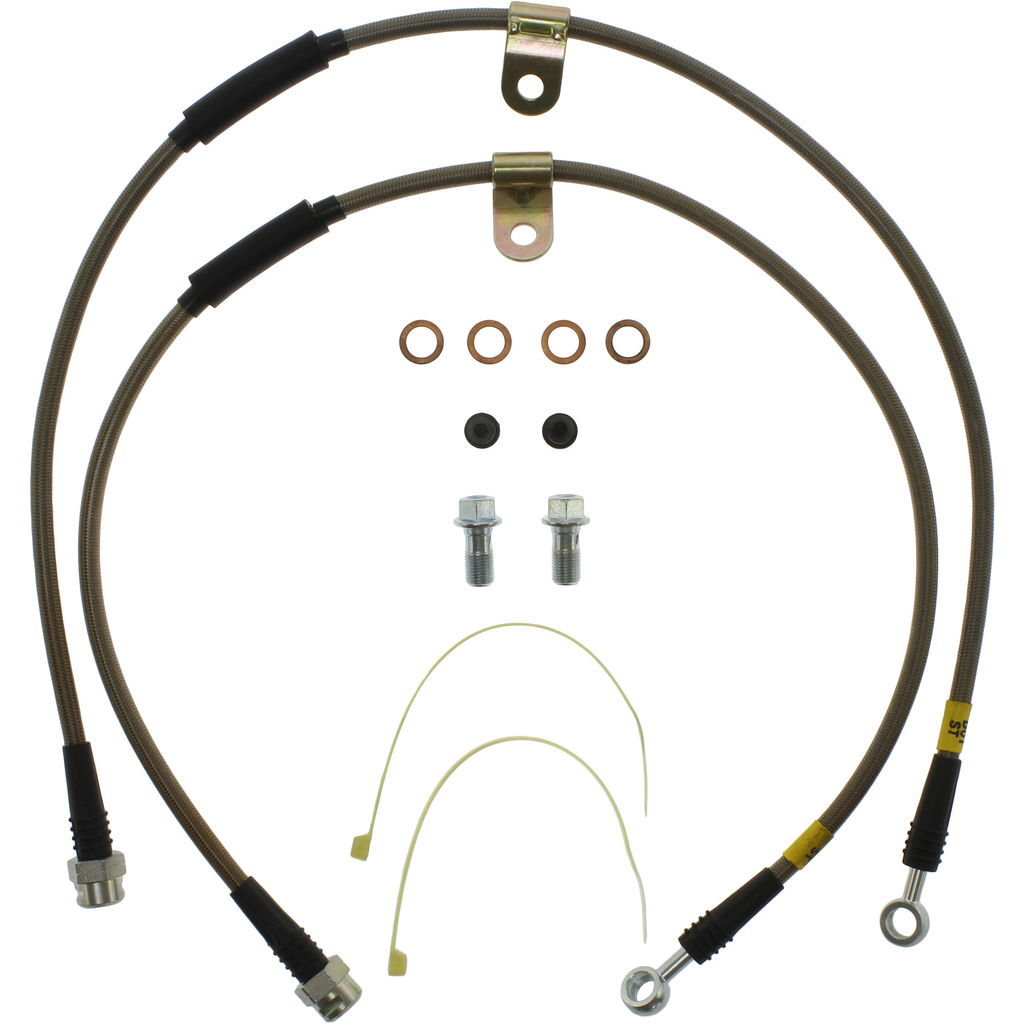 Stoptech 950.66006 - Brake Line Kit, Stainless Steel, 2-Wheel Set