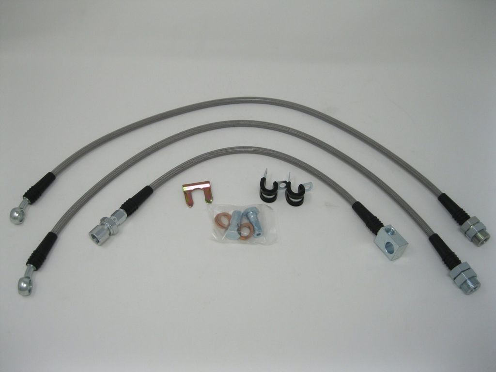 Techna-Fit 300120 - Stainless Steel Brake Line Kit