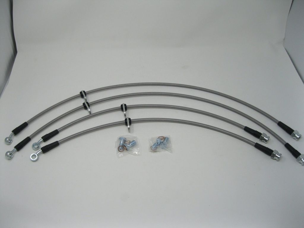 Techna-Fit 303009 - Stainless Steel Brake Line Kit