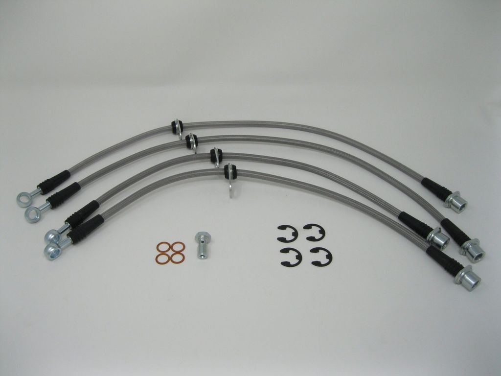 Techna-Fit 306013 - Stainless Steel Brake Line Kit